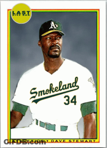 Baseball Card Smokeland 34 Player GIF