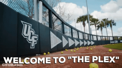 Baseball Field Saying Welcome To The Plex GIF