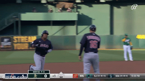 Baseball Game Angels Vs Seahawks 1-0 GIF