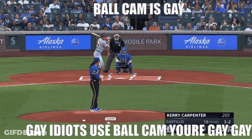 Baseball Game At Alaska Mobile Park GIF