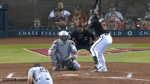 Baseball Game At Chase Field Batter 25 GIF
