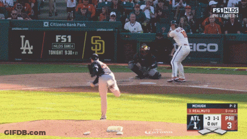Baseball Game At Citizens Bank Park GIF