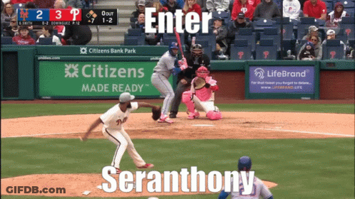Baseball Game At Citizens Bank Park GIF