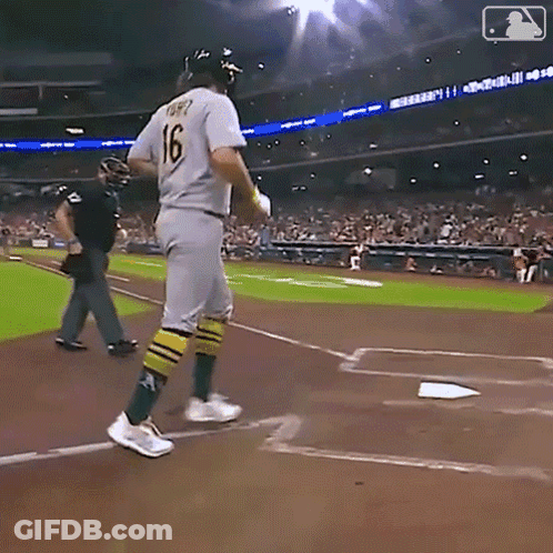 Baseball Game At Couch Ball Park GIF