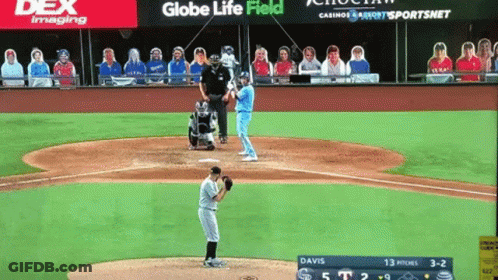 Baseball Game At Globe Life Field GIF