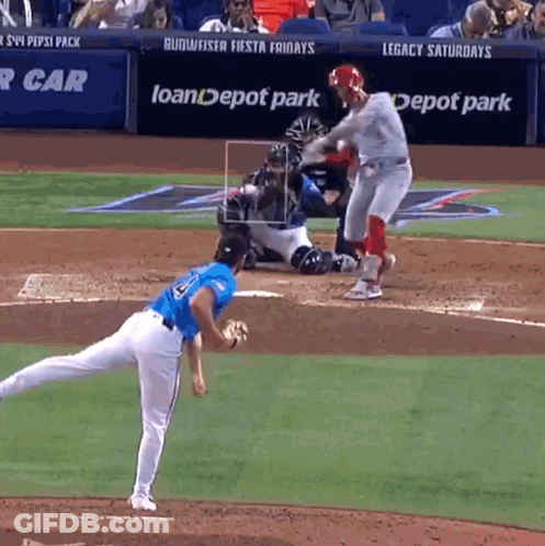 Baseball Game At Loan Depot Park GIF