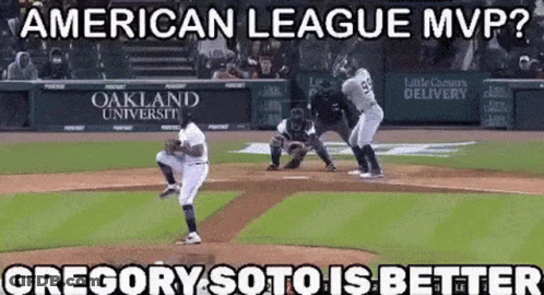 Baseball Game At Oakland University Pitcher Gregory Soto GIF