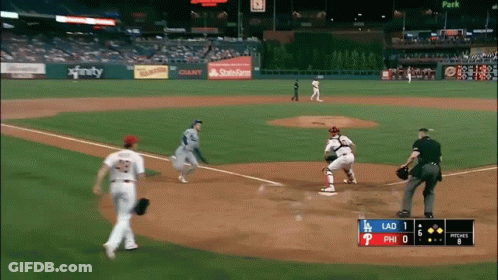 Baseball Game At Xfinity Stadium GIF