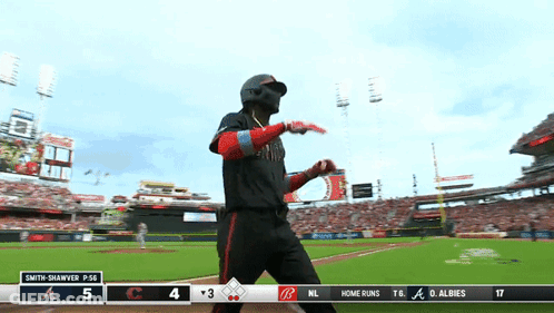 Baseball Game Between Atlanta Braves And Arizona Diamondbacks GIF