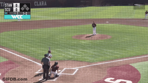 Baseball Game Between Stan And Scu GIF