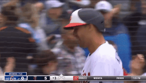 Baseball Game Between Wesinski And Wichita GIF