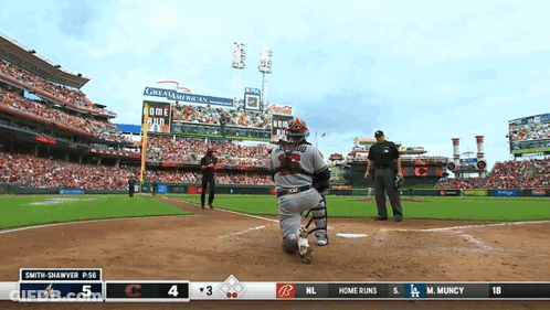 Baseball Game Braves Vs Padres GIF