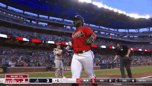 Baseball Game Braves Vs Phillies GIF
