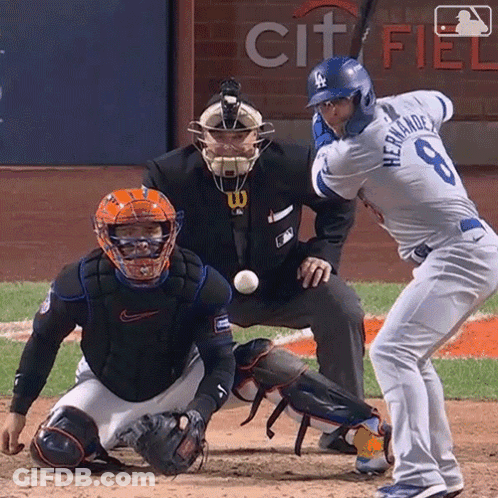 Baseball Game Broadcast On Fox Score 3-2 GIF