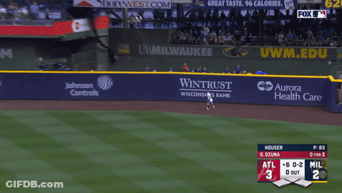 Baseball Game Broadcast On Fox Score 3 To 2 GIF