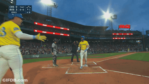 Baseball Game CWS Vs BOS GIF