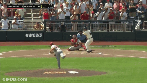 Baseball Game In Arkansas GIF