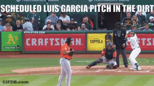 Baseball Game In Front Of Craftsman Advertisement GIF