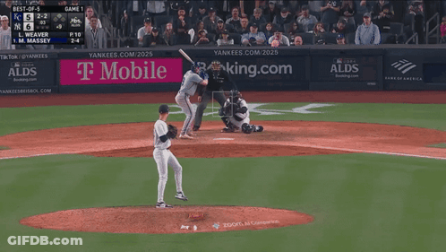 Baseball Game In Front Of T Mobile Sign GIF
