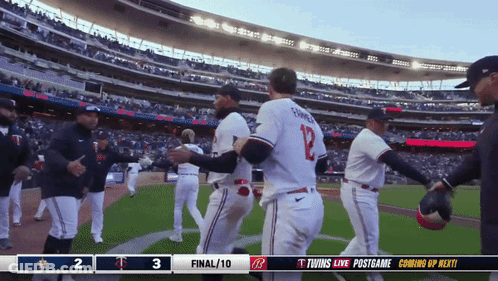 Baseball Game In Stadium Score 2 To 3 GIF