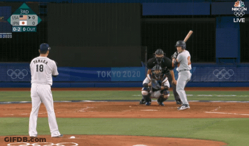 Baseball Game In Tokyo 2020 GIF