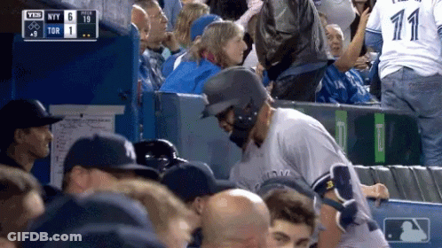 Baseball Game NY Vs Tor GIF