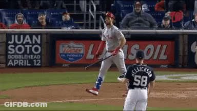 Baseball Game On April 12 GIF