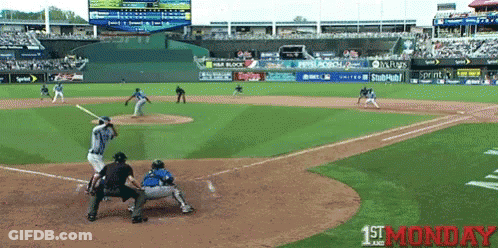 Baseball Game On First Monday Of Month GIF
