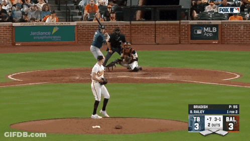 Baseball Game On Fox GIF