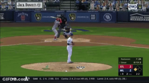 Baseball Game On Fox Network GIF