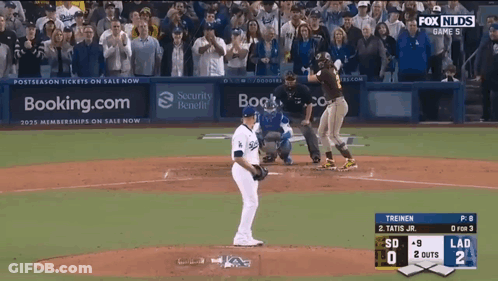 Baseball Game On Fox NLDS GIF