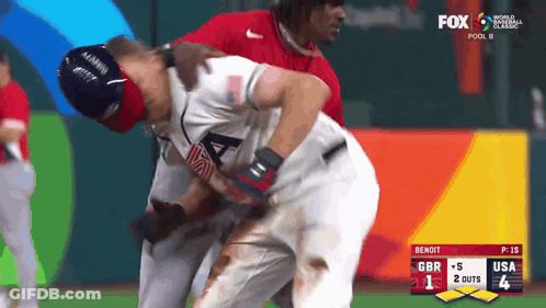 Baseball Game On Fox Sports GIF