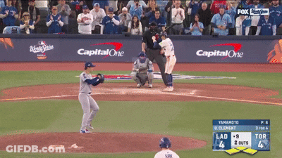 Baseball Game On Fox Sports GIF