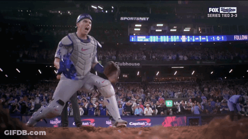 Baseball Game On Fox Sportsnet GIF