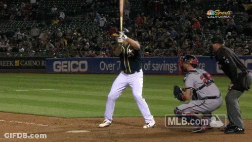 Baseball Game On MLB.com With Geico Banner GIF
