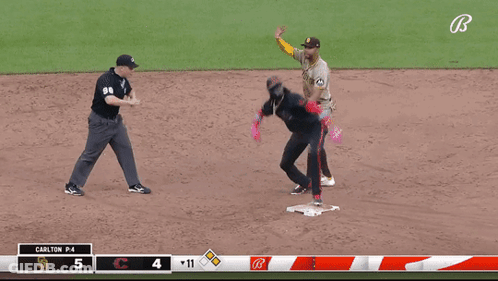 Baseball Game Padres Vs Reds Sunday GIF