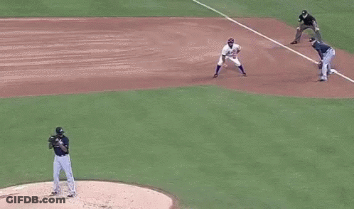 Baseball Game Pitcher Ready To Throw GIF