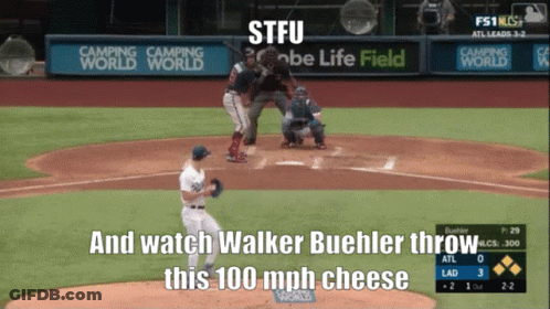 Baseball Game Pitcher Walker Buehler GIF