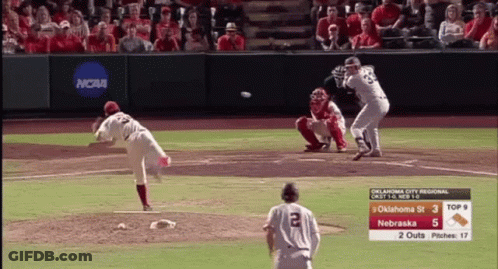 Baseball Game Played In Oklahoma City Regional GIF