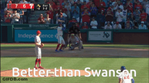 Baseball Game Saying Better Than Swanson GIF