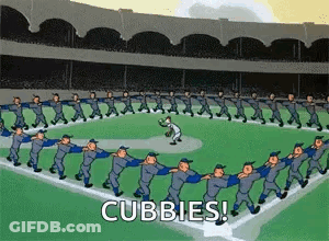 Baseball Game Saying Cubbies GIF