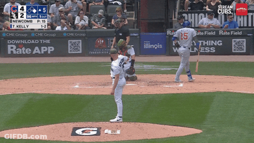 Baseball Game Score 4 To 5 GIF