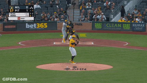 Baseball Game Sponsored By Sheetz And Bet365 GIF
