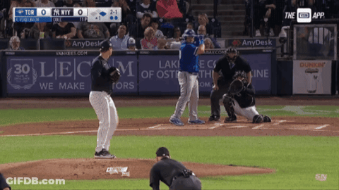 Baseball Game Tor Vs NY Yankees GIF
