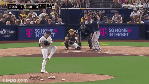 Baseball Game With 5G Home Internet Banner GIF