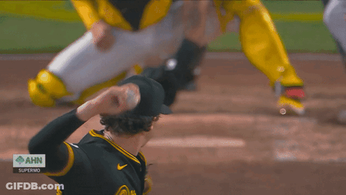 Baseball Game With Ahn Supermo GIF