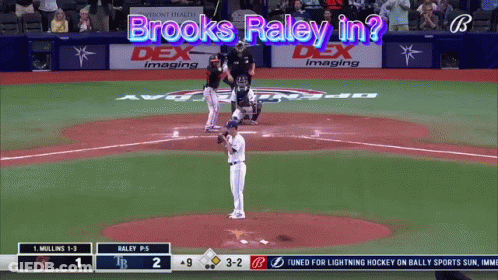 Baseball Game With Brooks Raley GIF