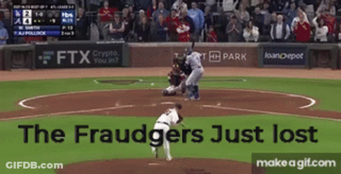 Baseball Game With Dodgers Lost GIF