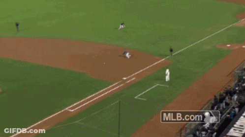 Baseball Game With MLB.com Logo GIF