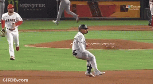 Baseball Game With Monster Energy Advertisement GIF
